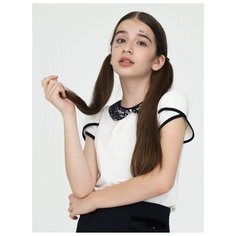 Блузка Nota Bene размер 146, молочный