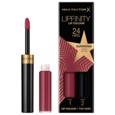 Max Factor жидкая помада для губ Lipfinity Lip Colour Superstar Limited, оттенок 086