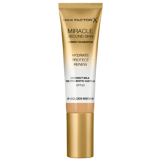Max Factor Тональный крем Miracle Touch Second Skin, 30 мл, оттенок: 06 golden medium