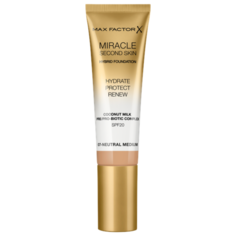 Max Factor Тональный крем Miracle Touch Second Skin, 30 мл, оттенок: 07 neutral medium