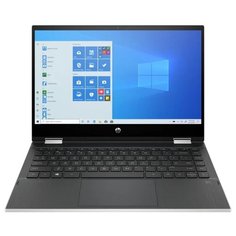 Ноутбук HP PAVILION x360 14-dw0032ur (22P10EA), серебристый/пепельно-серый