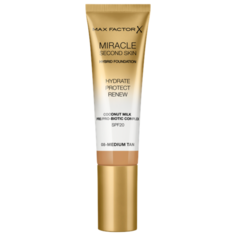 Max Factor Тональный крем Miracle Touch Second Skin, 30 мл, оттенок: 08 medium tan