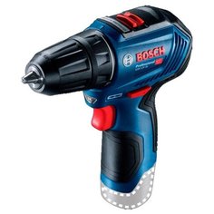 Аккумуляторная дрель-шуруповерт BOSCH GSR 12V-30 0 коробка 30 Н·м синий/черный