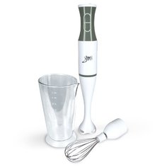 Погружной блендер Заря 300-04, белый/серый