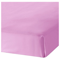 Простыня DeNASTIA твил 160 х 230 см розовый