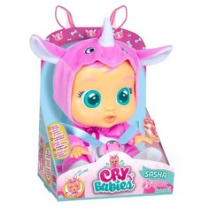 Пупс IMC toys плачущий младенец Crybabies. Sasha, 31 см, 93744