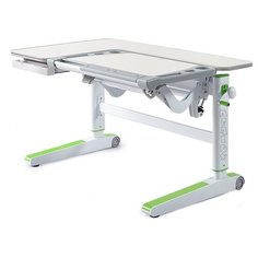 Стол MEALUX стол Kingwood 120x77 см белый дуб/зеленый