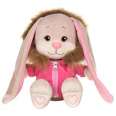 Мягкая игрушка Jack & Lin Зайка Лин в розовой зимней куртке 25 см