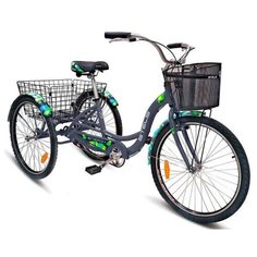 Городской велосипед STELS Energy I 26 V030 (2017) серый/черный 16" (требует финальной сборки)