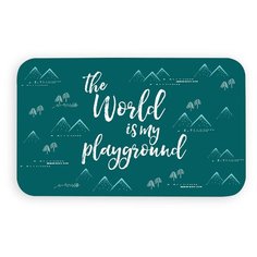 Коврик для мисок TarHong Playground бирюзовый