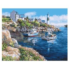 Paintboy Картина по номерам "Морская бухта" 40х50 см (GX21220)