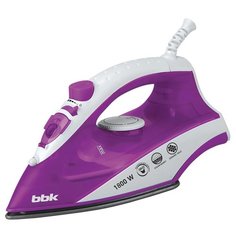 Утюг BBK ISE-1802 фиолетовый/белый