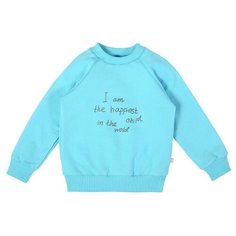 Свитшот Мамуляндия размер 122, бирюзовый