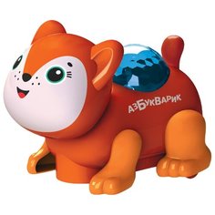Развивающая игрушка Азбукварик Диско-зверята Лисичка темно-оранжевый