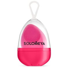 Спонж Solomeya Flat End Blending Sponges фуксия