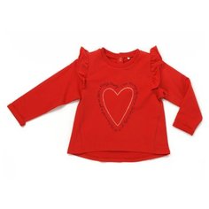 Свитшот artie размер 80, коралловый