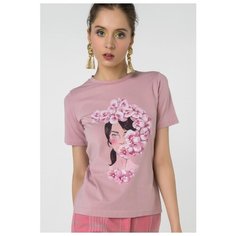 Футболка Fashion.Love.Story 18PS2090 размер 40, розовый Fashion.Love.Story.