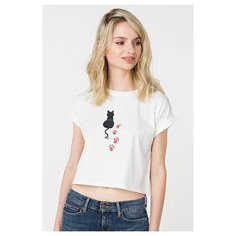 Футболка Trendy Angel TASS180004S размер 44-46, белый