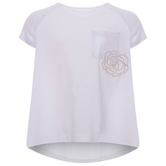 Футболка Ido размер 116, белый