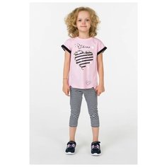 Комплект одежды Brums размер 10A (140), розовый/черный