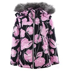 Куртка Kuoma Elma 963199 размер 152, черный/розовый