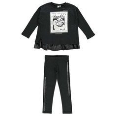 Комплект одежды Ido размер 122, черный