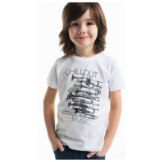 Футболка Brums размер 4A (104), белый