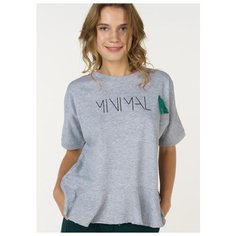 Футболка BlendShe 20202596 размер 44/S, серый