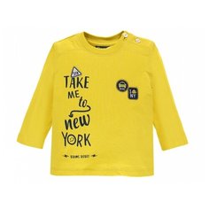 Лонгслив Brums размер 3A (98), желтый