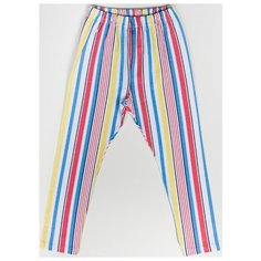Брюки artie ABr-433d размер 68, белый/розовый/голубой/желтый