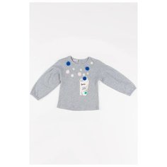 Лонгслив Brums размер 9М (74), серый