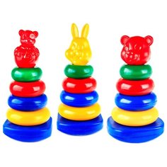 Пирамидка Строим вместе счастливое детство качалка Квадрат (мультик)