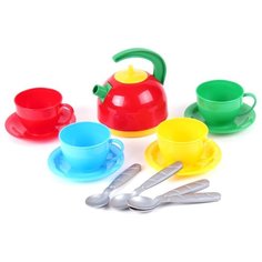 Набор посуды ТехноК Маринка-4 0878 разноцветный