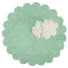 Ковер Lorena Canals Мягкая овечка, диаметр: 1.4 м, белый