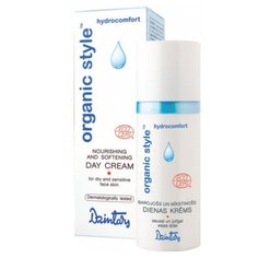 Dzintars Organic Style hydrocomfort питательный и смягчающий дневной крем для сухой и чувствительной кожи лица, 50 мл