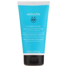 Apivita кондиционер Moisturizing Hyaluronic Acid & Aloe для всех типов волос увлажняющий с гиалуроновой кислотой и алоэ, 150 мл