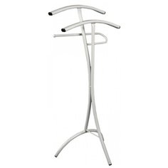 Напольная вешалка ЗМИ Слуга №1 белое серебро