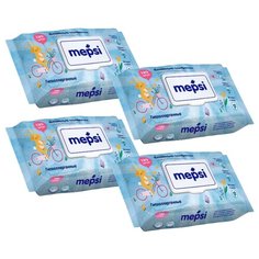 Влажные салфетки MEPSI гипоаллергенные детские пластиковая крышка 480 шт.