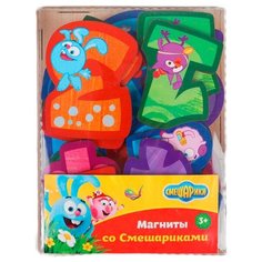 Набор цифр Мастер игрушек "Магниты со смешариками" IG0254