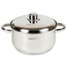 Кастрюля Катунь Гретта 3,4 л, серебристый Katun