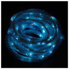 Гирлянда Волшебная страна Шнурок 500 см Rope-100-5, 100 ламп, синий