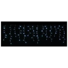 Гирлянда Волшебная страна Сосульки LED200 5625 400 х 50 см, 200 ламп, белый/зеленый провод