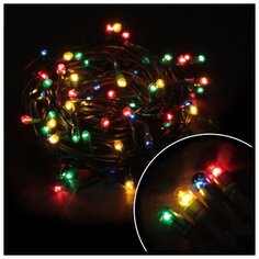 Гирлянда Волшебная страна R30-3-MC 300 см, 30 ламп, разноцветный/зеленый провод