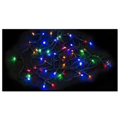 Гирлянда Волшебная страна нить LED60-3, 300 см, 60 ламп, разноцветный/зеленый провод