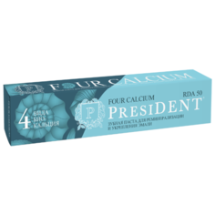 Зубная паста PresiDENT Four Calcium, 75 г