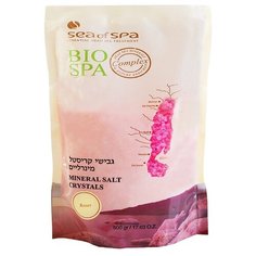 Sea of Spa Bio Spa Ароматическая цветная соль Роза, 500 г