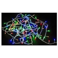 Гирлянда Волшебная страна нить LED100-5, 500 см, 100 ламп, разноцветный/прозрачный провод