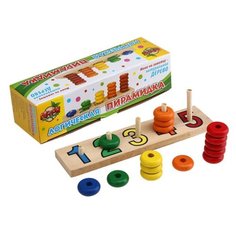 Пирамидка Лесная мастерская Учимся считать