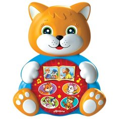Развивающая игрушка Азбукварик Любимая сказочка. Кот-Котофей оранжевый