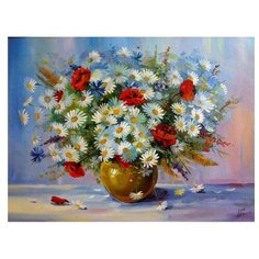 Paintboy Картина по номерам "Маки и ромашки" 40х50 см (GX4103)